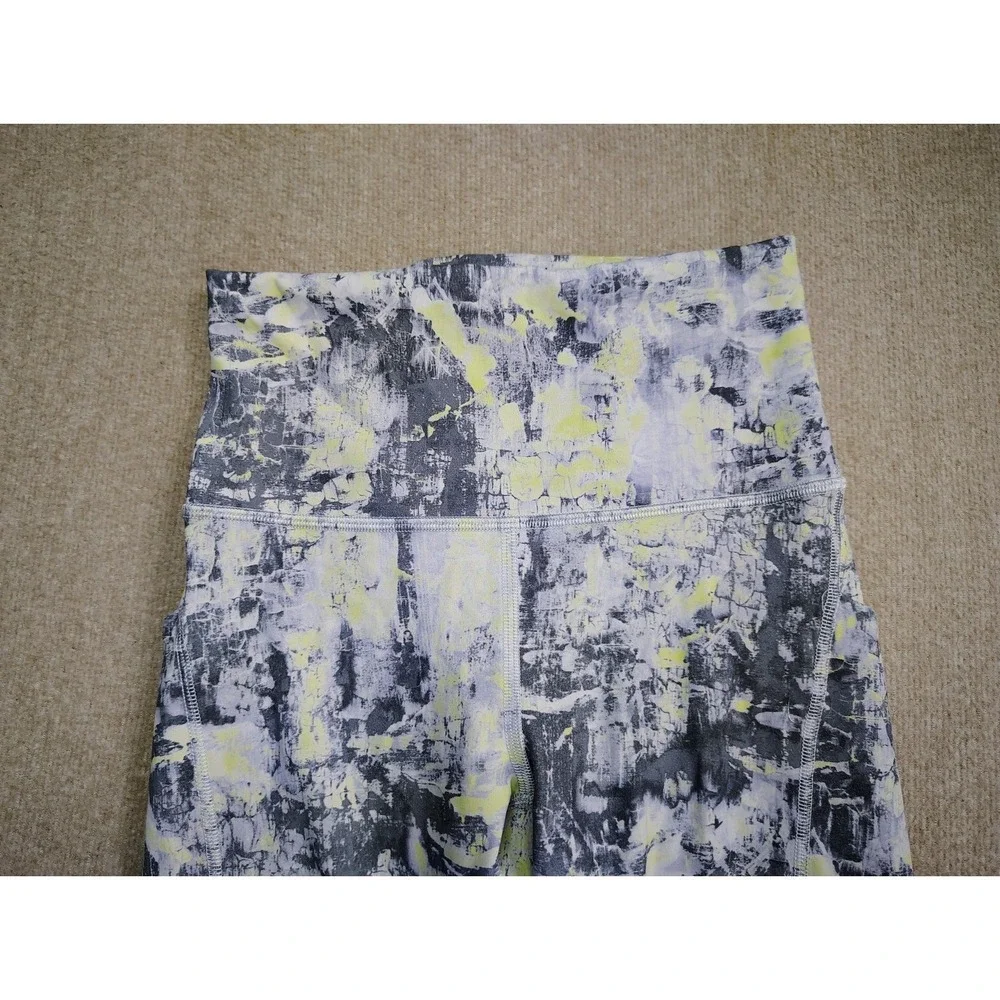 Lululemon Wunder Train High Rise Tight Pockets Cinder Grain Smoked Spruce Sz 4